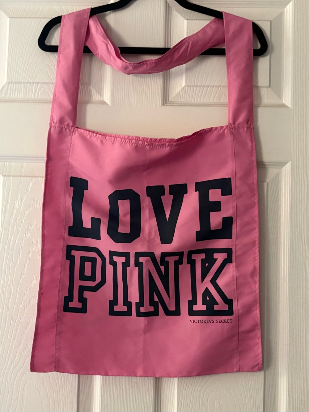 Victoria's Secret Long Sleeve Henley Tops - Black & Light Pink w/free bag!